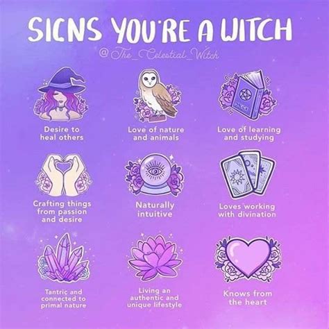 Signs youre a witch